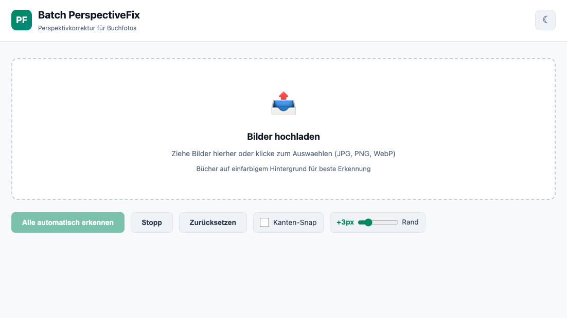 Batch PerspectiveFix im Light Mode